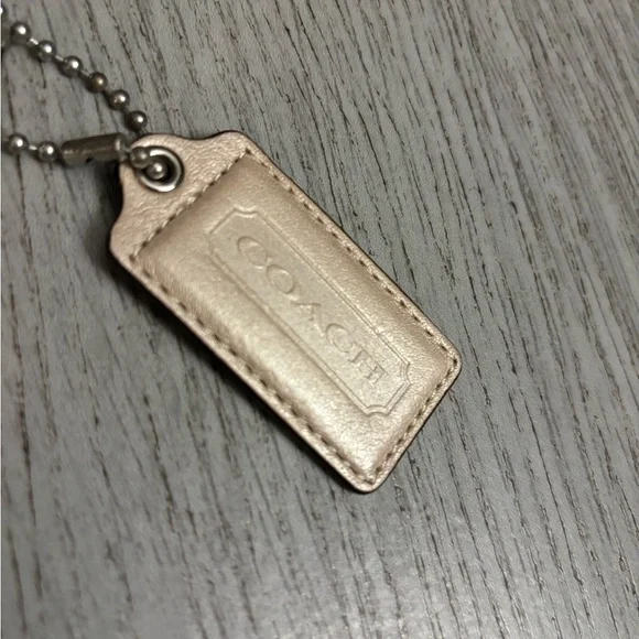 Coach Kristen purse handbag in beautiful pebbled leather. Pearlescent in EUC. - Picture 3 of 15